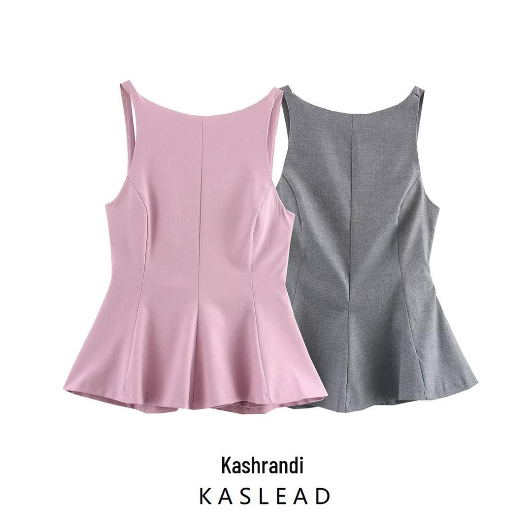 Spring 2025 Women s Fashion Top with Bow Decoration - European & American Style Large темно-сірий
Spring 2025 Women s Fashion Top with Bow Decoration - European & American Style Large темно-сірий