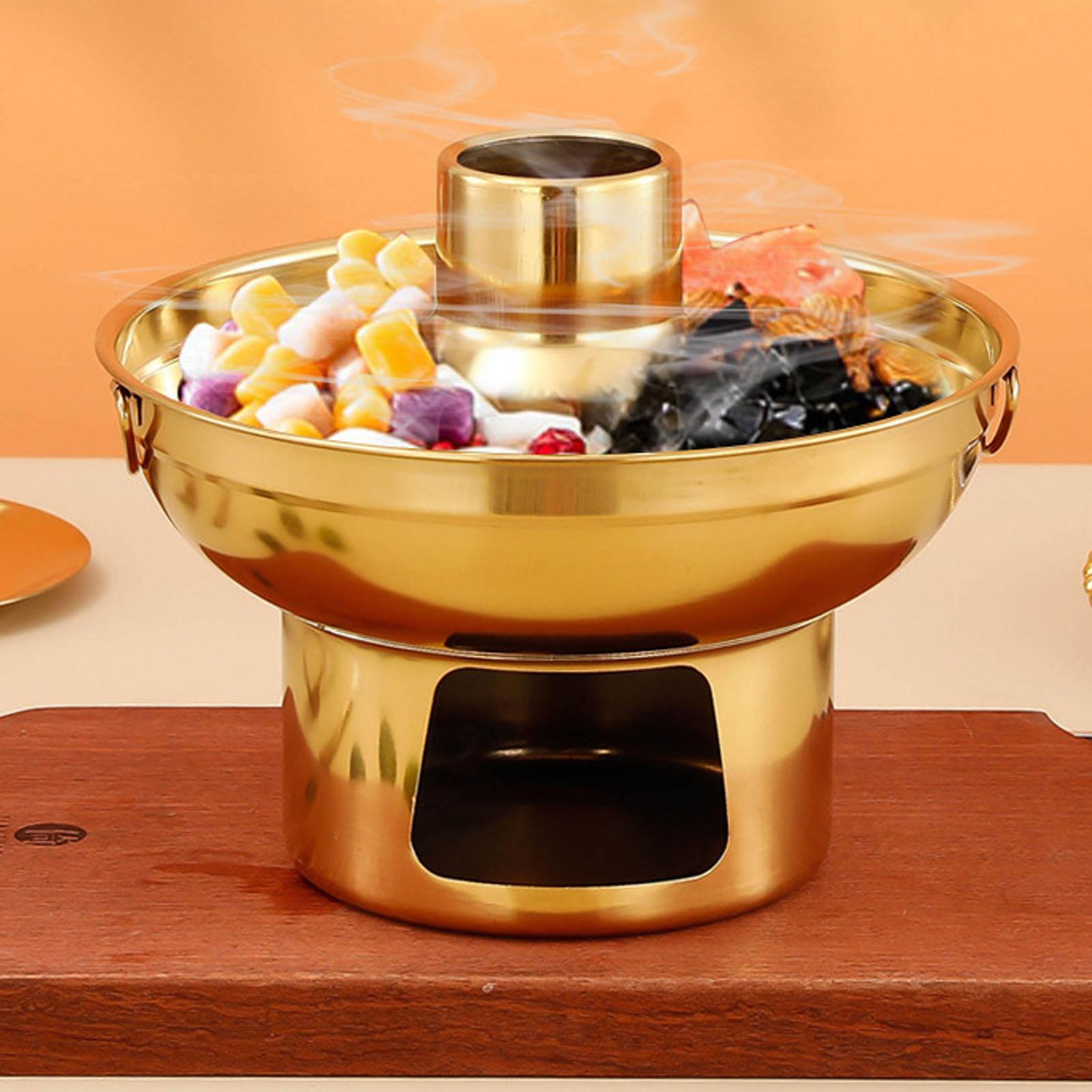 22cm 410 Stainless Steel Dessert Pan Dry Ice Dessert Container Pot Fruit Bowl Fountain Fondue for Ice Cream Fruits
22cm 410 Stainless Steel Dessert Pan Dry Ice Dessert Container Pot Fruit Bowl Fountain Fondue for Ice Cream Fruits