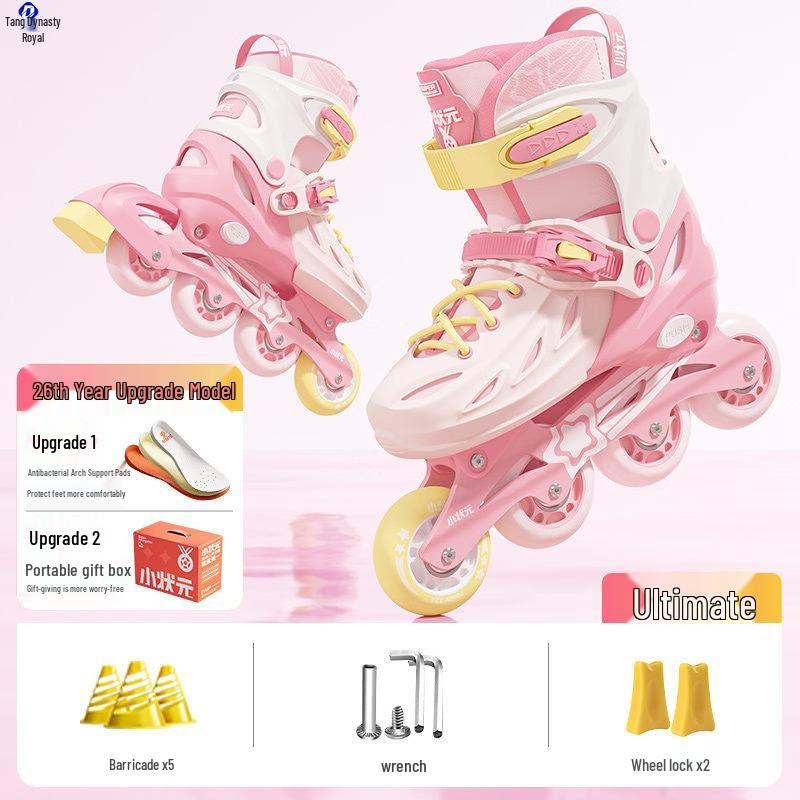 Datangyu Kids & Adult Adjustable Full Flash Roller Skates M (US 33-37)
Datangyu Kids & Adult Adjustable Full Flash Roller Skates M (US 33-37)