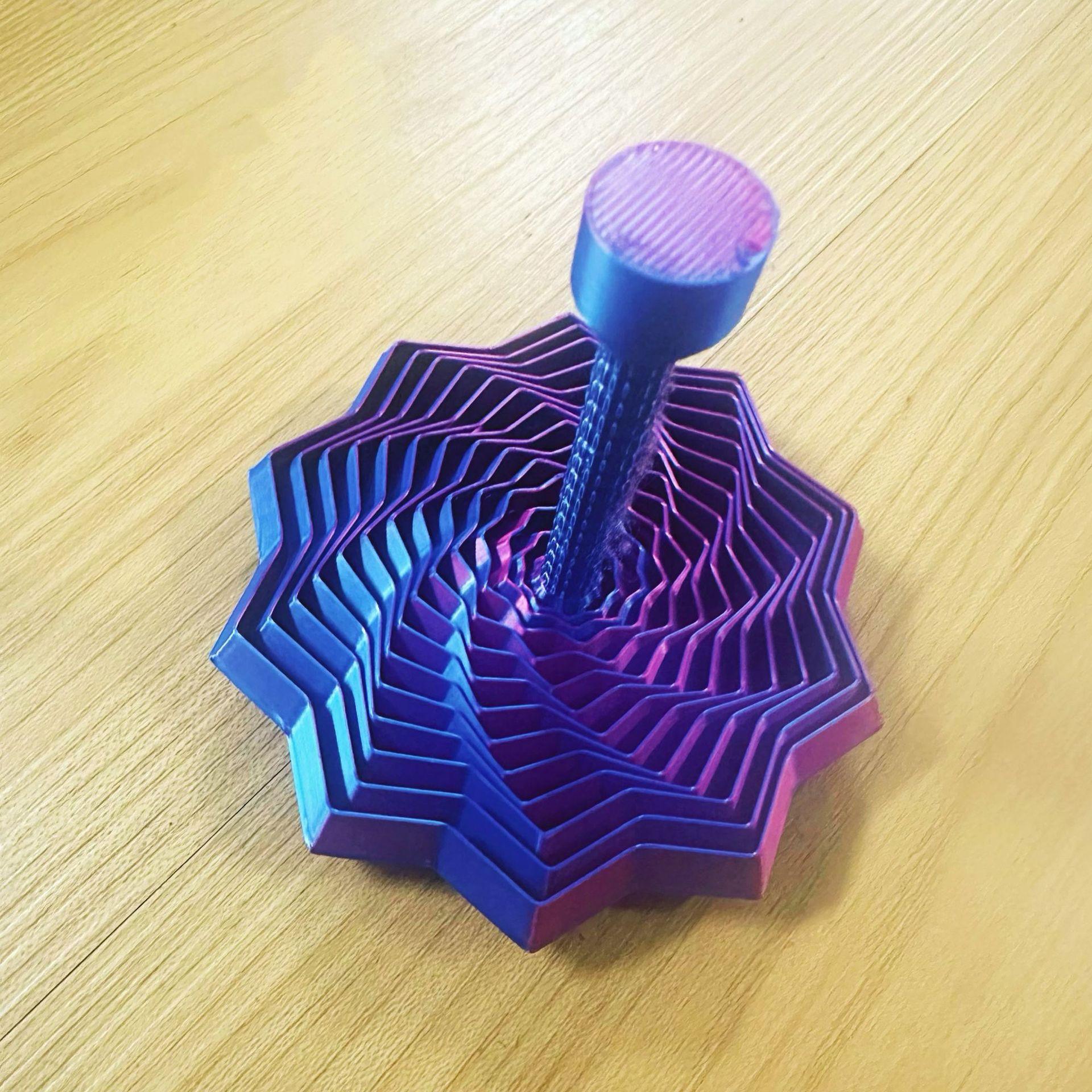 3D Printed Star Toy With Handle Fingertip Unzip Toy Polygon 8.5cm
3D Printed Star Toy With Handle Fingertip Unzip Toy Polygon 8.5cm