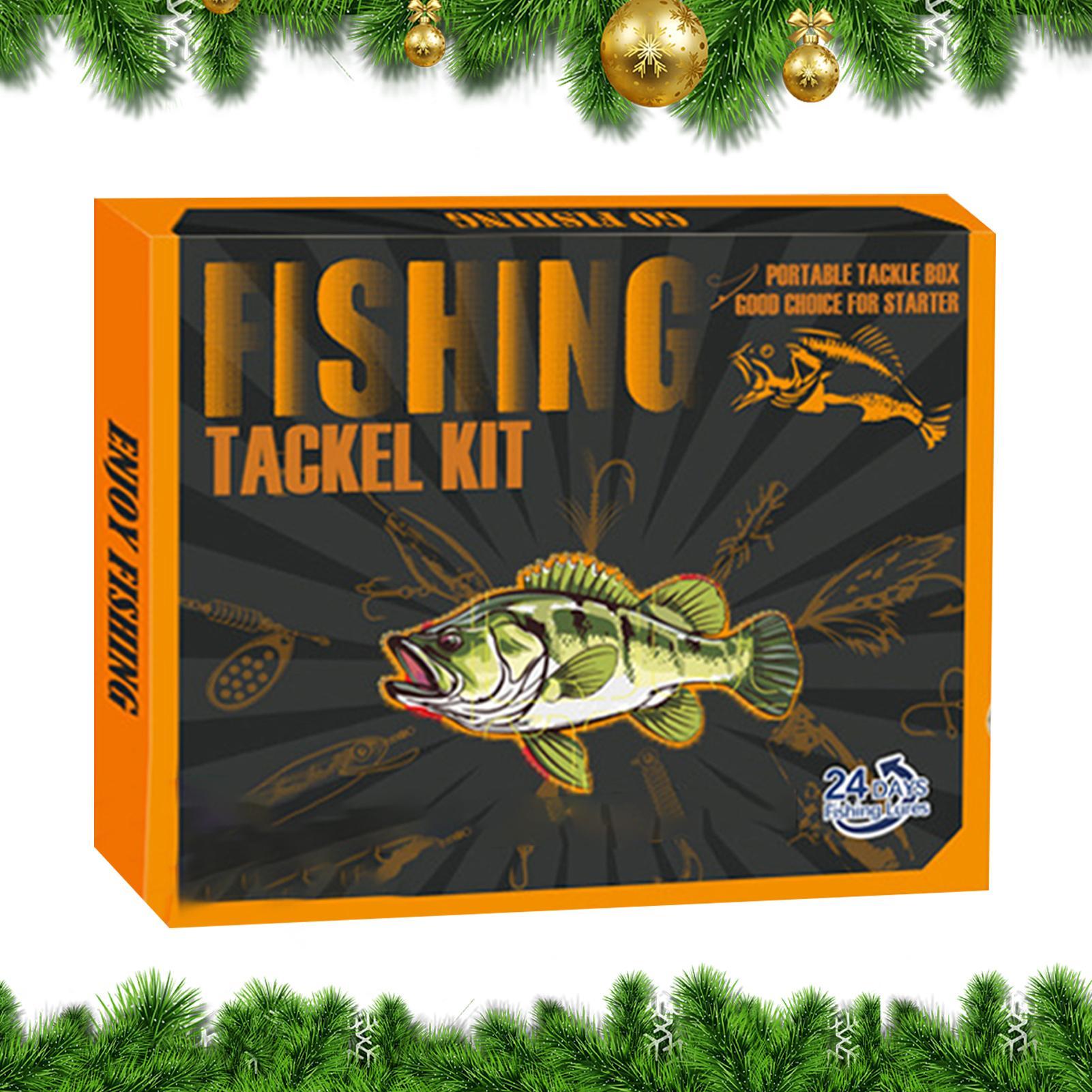 Fishing Lure Countdown Calendar Freshwater Realistic Tackles 24-Day Advent Countdown With Fishing Lures For Family Friends Teens A
Fishing Lure Countdown Calendar Freshwater Realistic Tackles 24-Day Advent Countdown With Fishing Lures For Family Friends Teens A