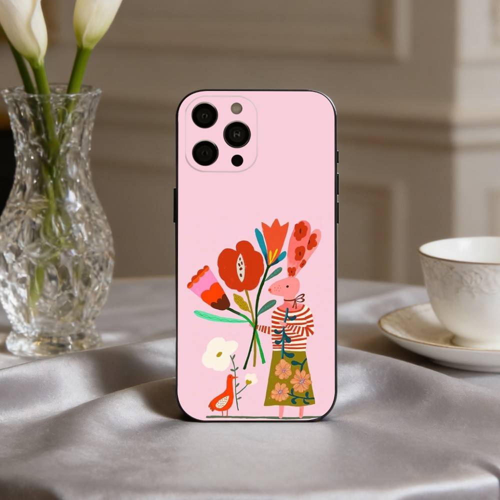 R-rabbit F-flower-R art Phone Case For iPhone 17,16,15,14,13,12,11 Plus,Pro Max,XS,Soft Silicone Black Cover iPhone17
R-rabbit F-flower-R art Phone Case For iPhone 17,16,15,14,13,12,11 Plus,Pro Max,XS,Soft Silicone Black Cover iPhone17