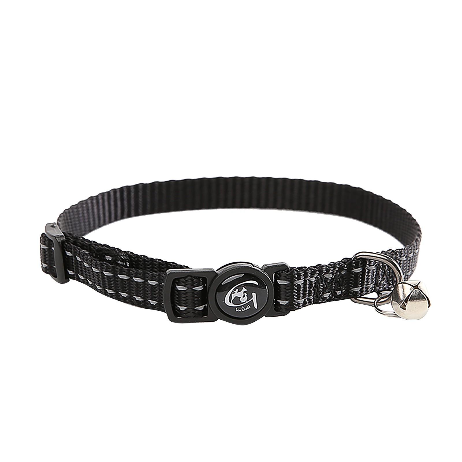 Reflective Collar With Bell Nylon Pet Neck Strap Collar Strip Puppy Neck Leash Rope Cloth One Size чёрный
Reflective Collar With Bell Nylon Pet Neck Strap Collar Strip Puppy Neck Leash Rope Cloth One Size чёрный