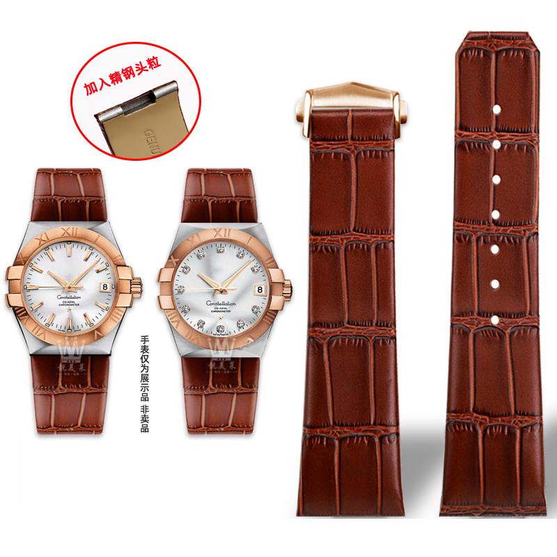 ONEДля Omega Constellation Double Eagle Series 123.20 Чоловічий ремінець з натуральної шкіри з виїмкою Сталеві головки Ремінець з частинками 23 мм 25 ммMN 26mm-9.6mm
ONEДля Omega Constellation Double Eagle Series 123.20 Чоловічий ремінець з натуральної шкіри з виїмкою Сталеві головки Ремінець з частинками 23 мм 25 ммMN 26mm-9.6mm