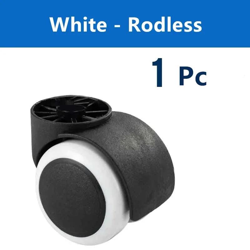 1/2/5 Pcs White/Black Rodless/Rod Universal Wheel Office Chair Swivel Silent Black PU Computer Desk Table Caster Large Liner 2 inch
1/2/5 Pcs White/Black Rodless/Rod Universal Wheel Office Chair Swivel Silent Black PU Computer Desk Table Caster Large Liner 2 inch
