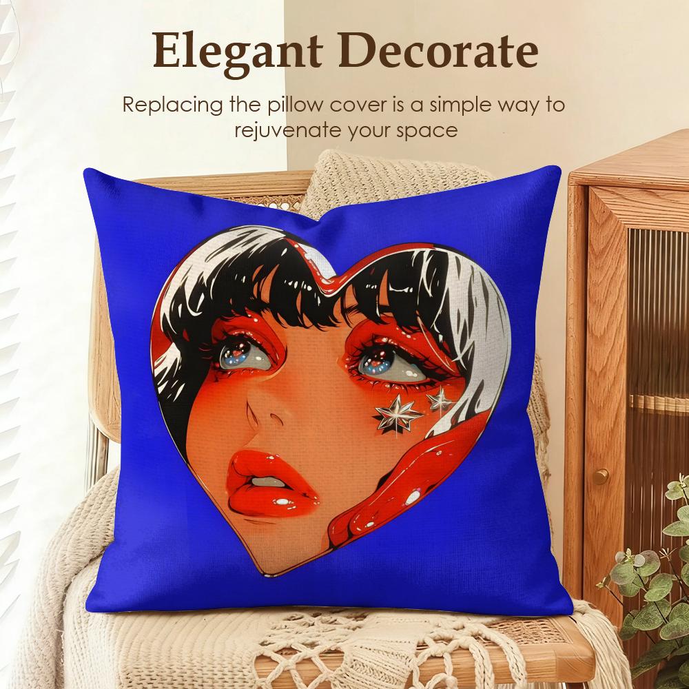 Creative Loving Woman Cushion Cover Natural Linen Organic Fabric DoubleSided Printing Sofa Home Decor Gift Pillow Case 30x30cm
Creative Loving Woman Cushion Cover Natural Linen Organic Fabric DoubleSided Printing Sofa Home Decor Gift Pillow Case 30x30cm