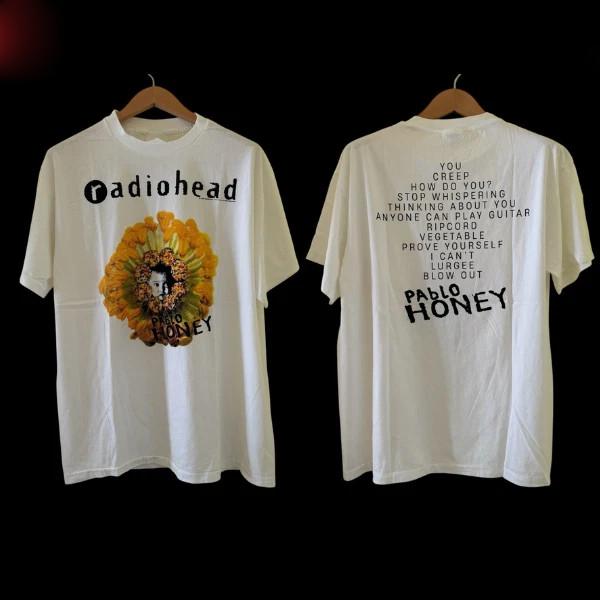 1993 Vintage Radiohead Pablo Honey Tour Size XL Single Stitch Tshirt Unisex T-Shirt XXXL
1993 Vintage Radiohead Pablo Honey Tour Size XL Single Stitch Tshirt Unisex T-Shirt XXXL