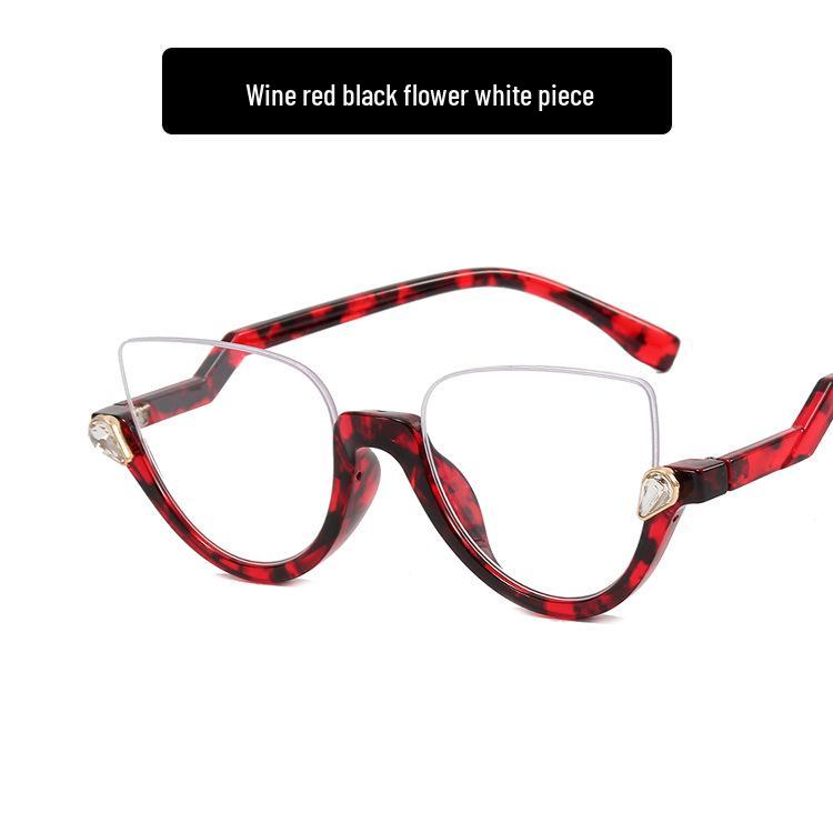 Ретро очки «кошачий глаз» 2022 года с полуободковой оправой и стразами, блокирующие синий свет как
Ретро очки «кошачий глаз» 2022 года с полуободковой оправой и стразами, блокирующие синий свет как