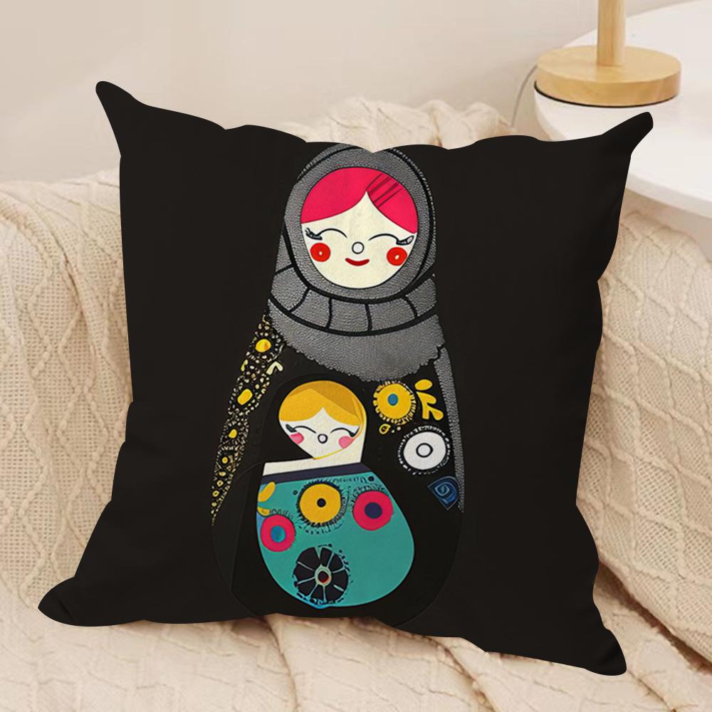 Matryoshka Doll Russia Cushion Cover Soft Plush Fabric DoubleSided Printed Sofa Cushion Cover for All Seasons Home Decor Gift 30x30cm 12x12in
Matryoshka Doll Russia Cushion Cover Soft Plush Fabric DoubleSided Printed Sofa Cushion Cover for All Seasons Home Decor Gift 30x30cm 12x12in