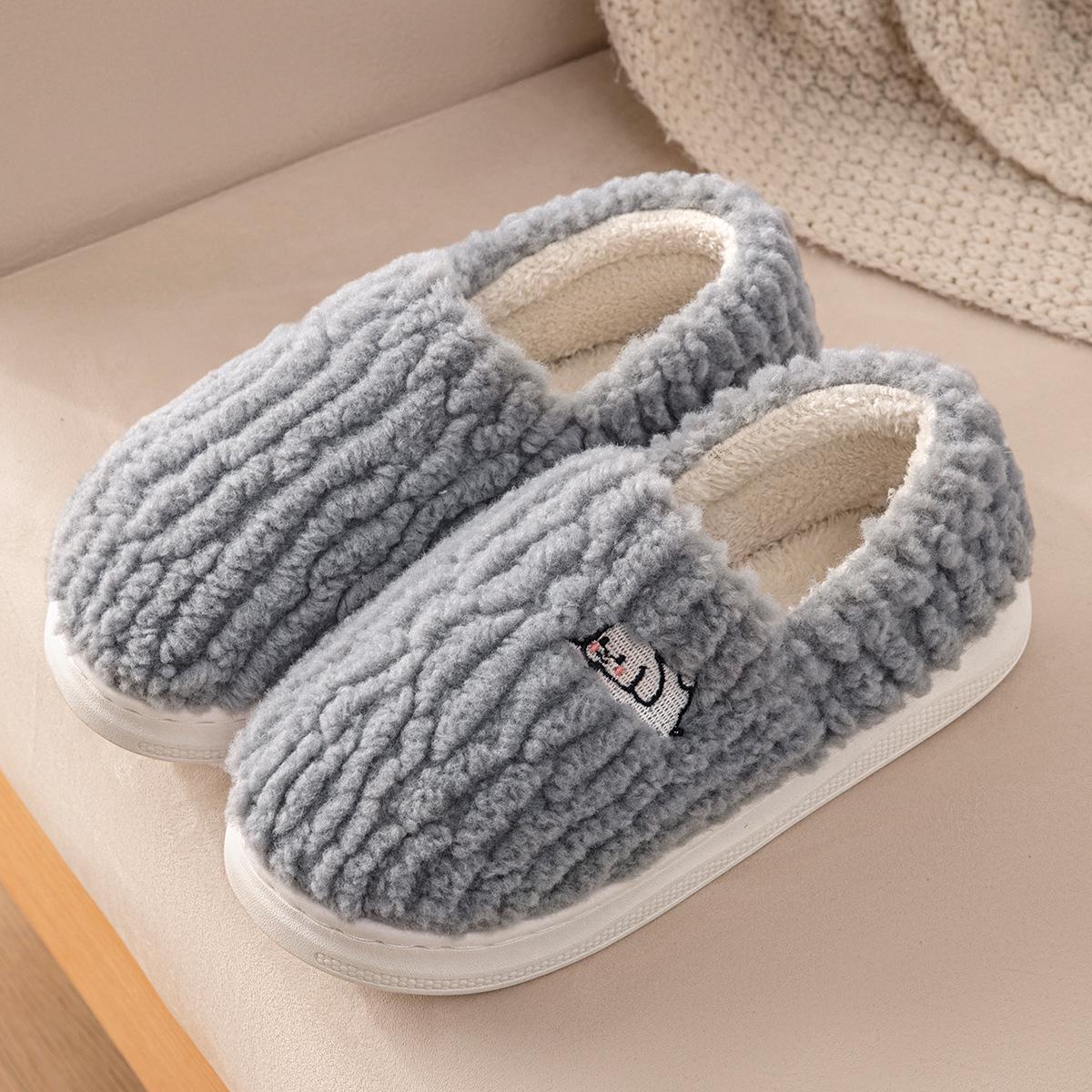 Lidani Winter 2023 Non-Slip Cotton Plush Slippers - Women s Indoor & Outdoor, Heel-Covered, Warm Style 44-45 (fits size 43-44) синій/сірий колір
Lidani Winter 2023 Non-Slip Cotton Plush Slippers - Women s Indoor & Outdoor, Heel-Covered, Warm Style 44-45 (fits size 43-44) синій/сірий колір