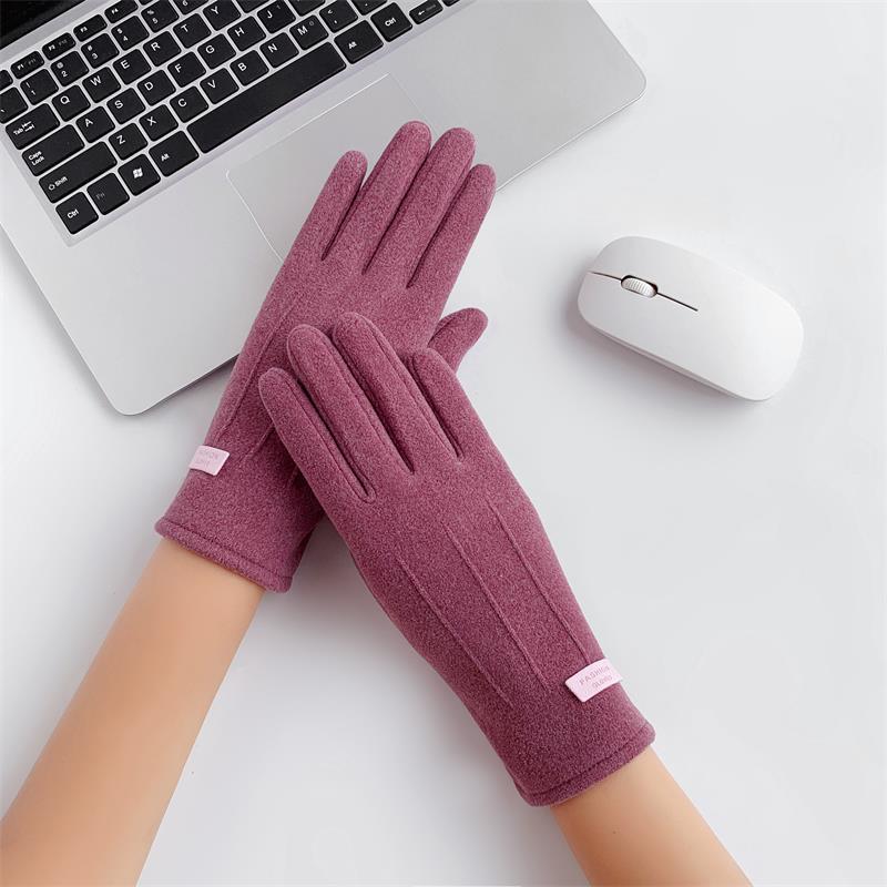 Gloves women autumn and winter fleece thickened warm touch screen фіолетовий
Gloves women autumn and winter fleece thickened warm touch screen фіолетовий
