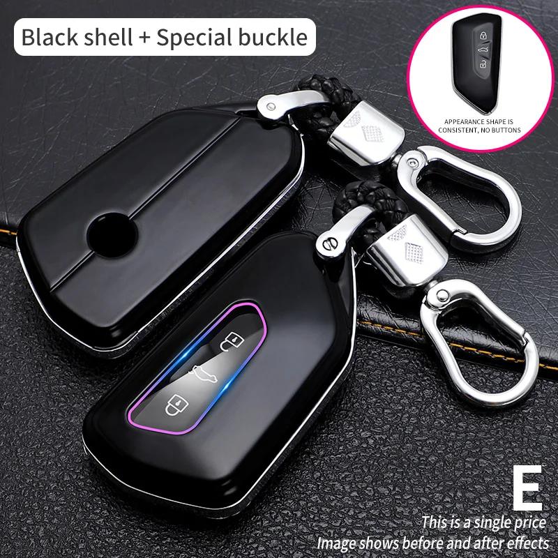 ABS Car Key Case Cover Holder for VW Volkswagen Golf 8 Mk8 2020 Skoda Octavia 3 Buttons Smart Keyless Remote Key Protection чёрный
ABS Car Key Case Cover Holder for VW Volkswagen Golf 8 Mk8 2020 Skoda Octavia 3 Buttons Smart Keyless Remote Key Protection чёрный