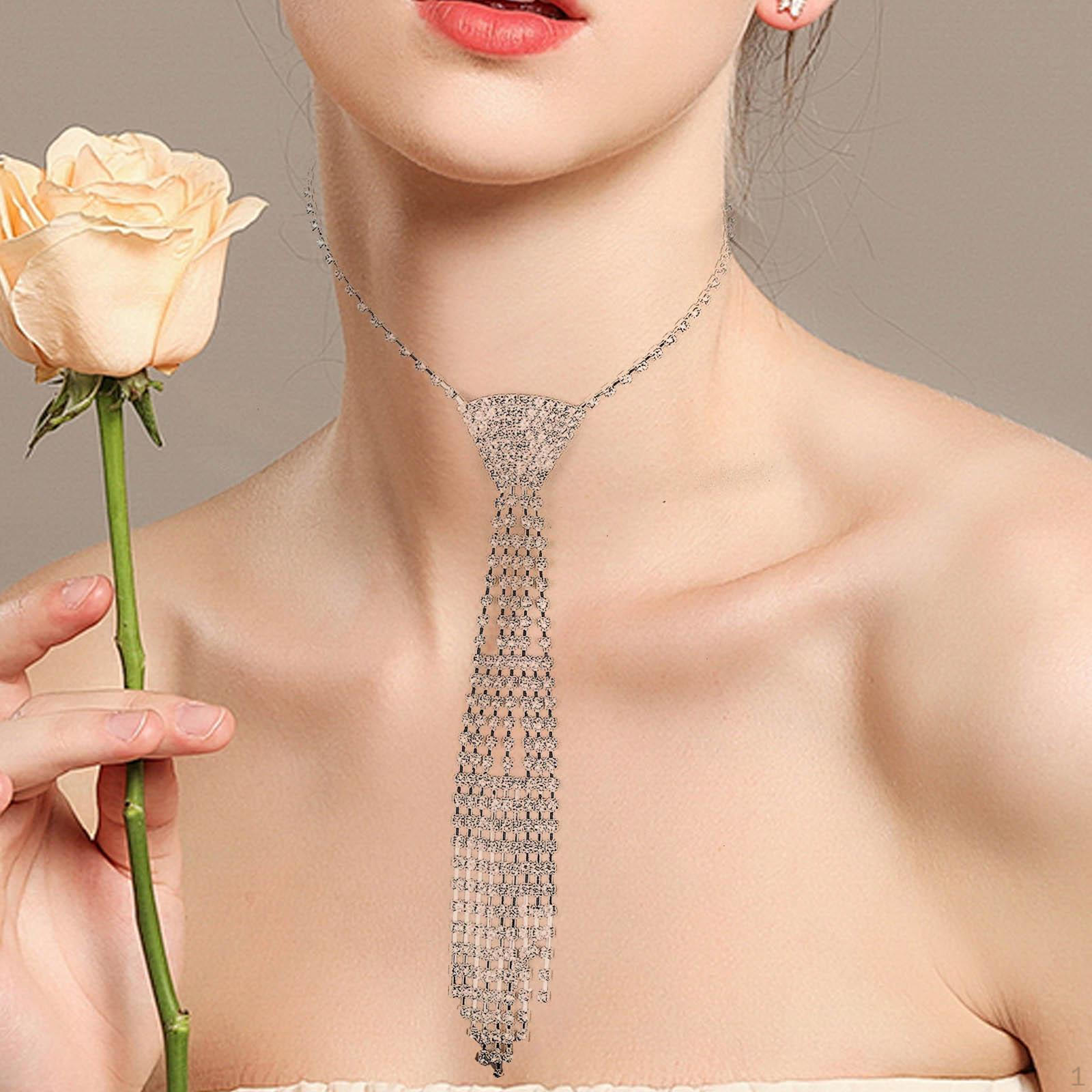 Стразы Ожерелье Галстук Блестящая Цепь Премиум Костюмные Аксессуары для Мужчин И Женщин Декоративные Блестящие
Стразы Ожерелье Галстук Блестящая Цепь Премиум Костюмные Аксессуары для Мужчин И Женщин Декоративные Блестящие