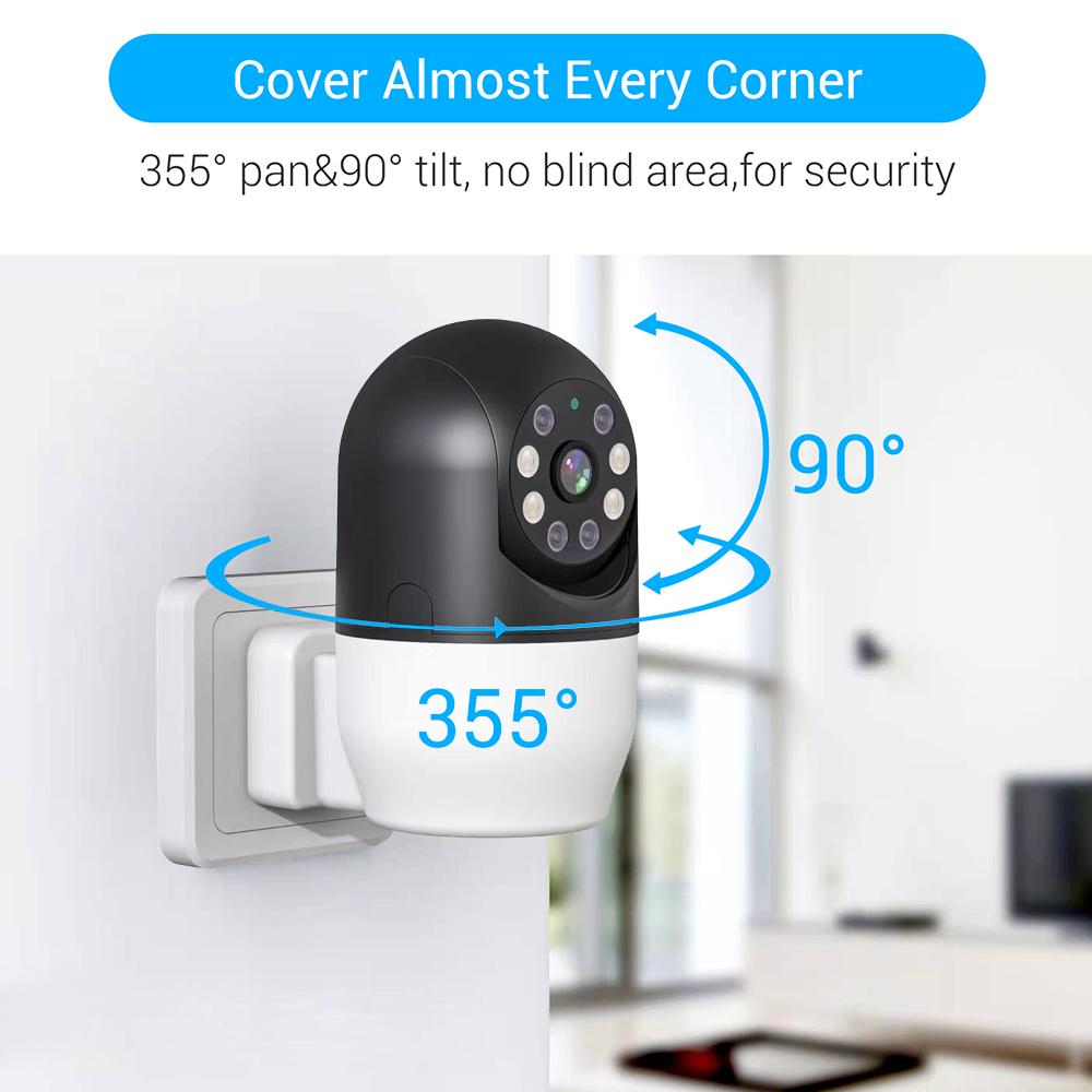 Подключаемая камера 1080P Внутренняя беспроводная домашняя камера Wi-Fi PTZ-камера Внутренняя камера на 360 градусов Ночная камера
Подключаемая камера 1080P Внутренняя беспроводная домашняя камера Wi-Fi PTZ-камера Внутренняя камера на 360 градусов Ночная камера