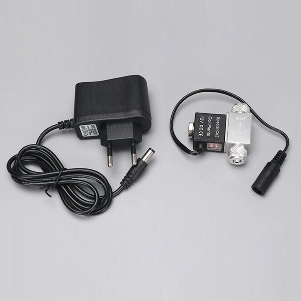 Aquarium Co2 Solenoid Valve Regulator Waterproof Low Temperature Fish Tank Electric Magnetic Valve Round Plug, EU PlugDouble Head (Hose to Hose)
Aquarium Co2 Solenoid Valve Regulator Waterproof Low Temperature Fish Tank Electric Magnetic Valve Round Plug, EU PlugDouble Head (Hose to Hose)