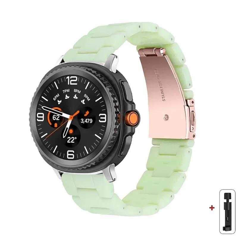 Resin Band for Samsung Galaxy Watch 8 40 44MM/8Classic 46mmTransparent Strap Women Bracelet for galaxy Ultra 2025/7 47mm Correa for galaxy 8 40mm
Resin Band for Samsung Galaxy Watch 8 40 44MM/8Classic 46mmTransparent Strap Women Bracelet for galaxy Ultra 2025/7 47mm Correa for galaxy 8 40mm