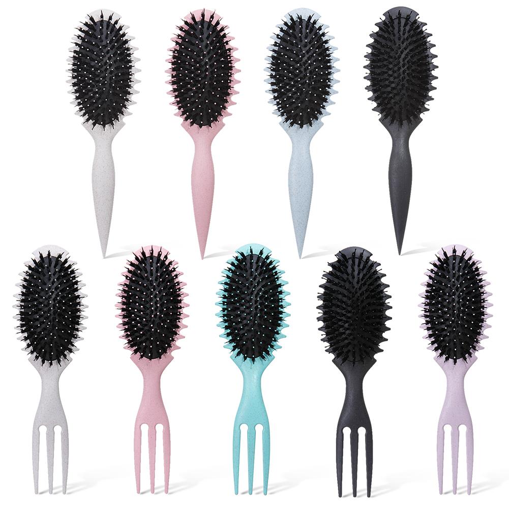 Curl Defining Brush Less Pulling Curly Hair Comb Multifunctional Scalp Massager Comb Shaping and Defining Curls for Hair Styling
Curl Defining Brush Less Pulling Curly Hair Comb Multifunctional Scalp Massager Comb Shaping and Defining Curls for Hair Styling