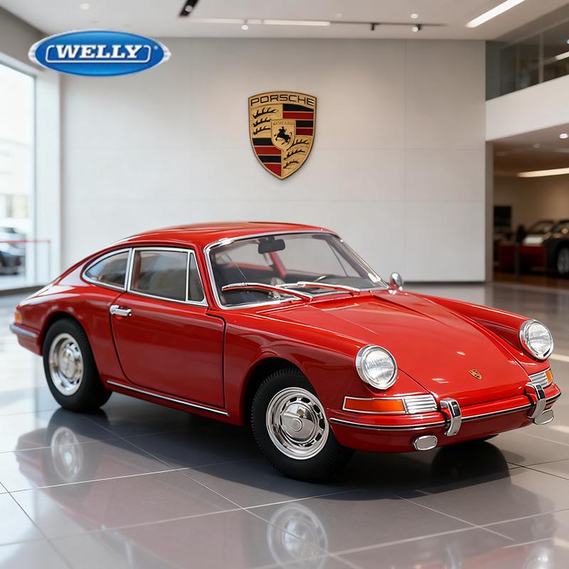 WELLY 1:24 Porsche 911 1964 Alloy Car Model Diecasts & Toy Vehicles Car Model Miniature Scale Model Car Toy For Children червоний
WELLY 1:24 Porsche 911 1964 Alloy Car Model Diecasts & Toy Vehicles Car Model Miniature Scale Model Car Toy For Children червоний