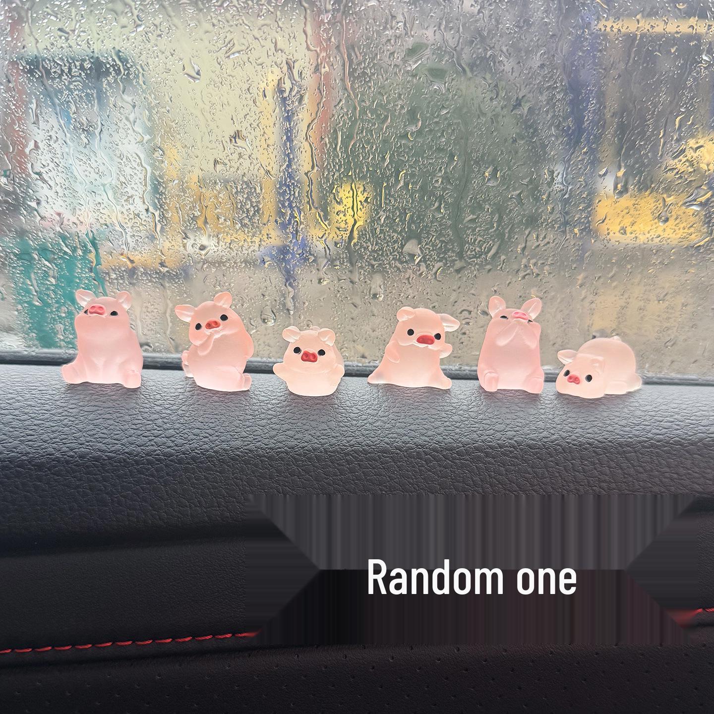 Luminous Pig Car Interior Ornament - Cartoon Doll for Center Console
Luminous Pig Car Interior Ornament - Cartoon Doll for Center Console