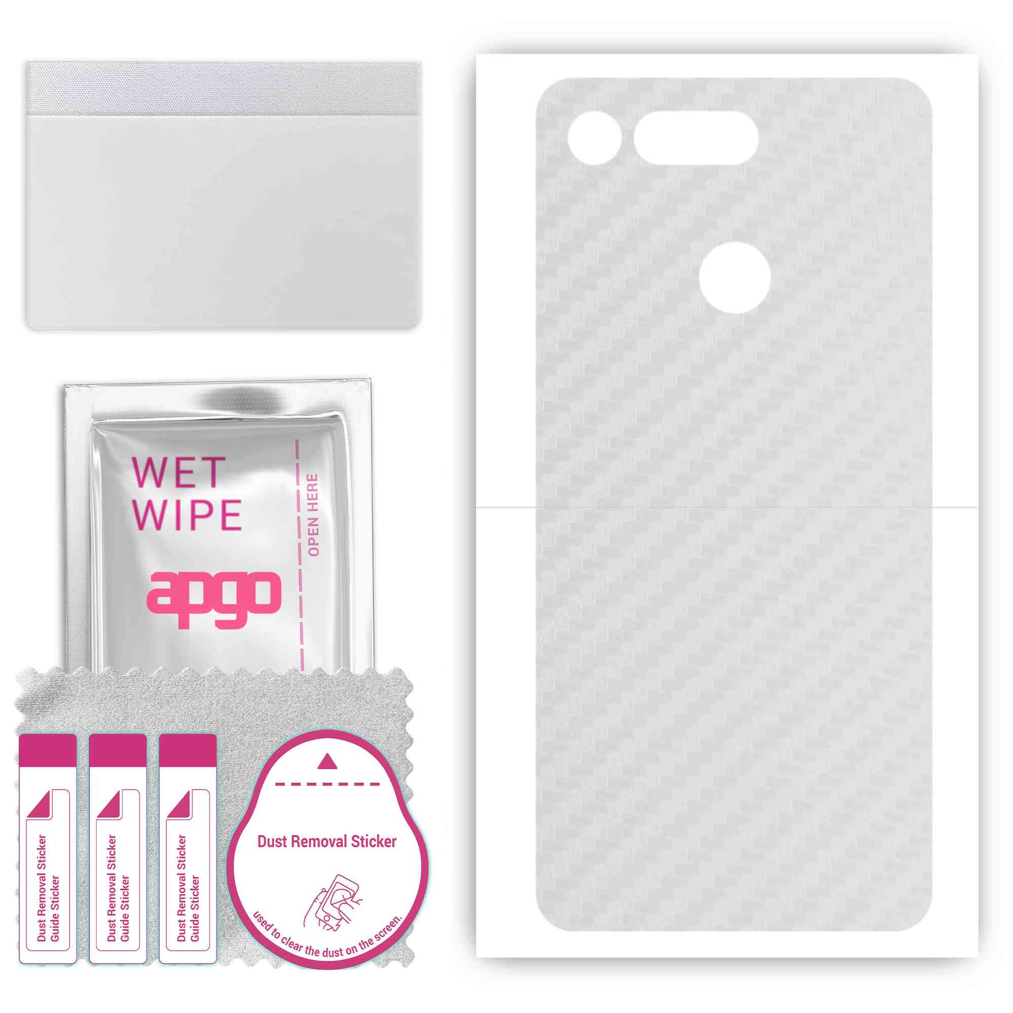 apgo Protective Skin Sticker for the back compatible with Honor View 20 Honor V20, Wrap Film, Foil, Vinyl - Pattern Transparent Carbon
apgo Protective Skin Sticker for the back compatible with Honor View 20 Honor V20, Wrap Film, Foil, Vinyl - Pattern Transparent Carbon