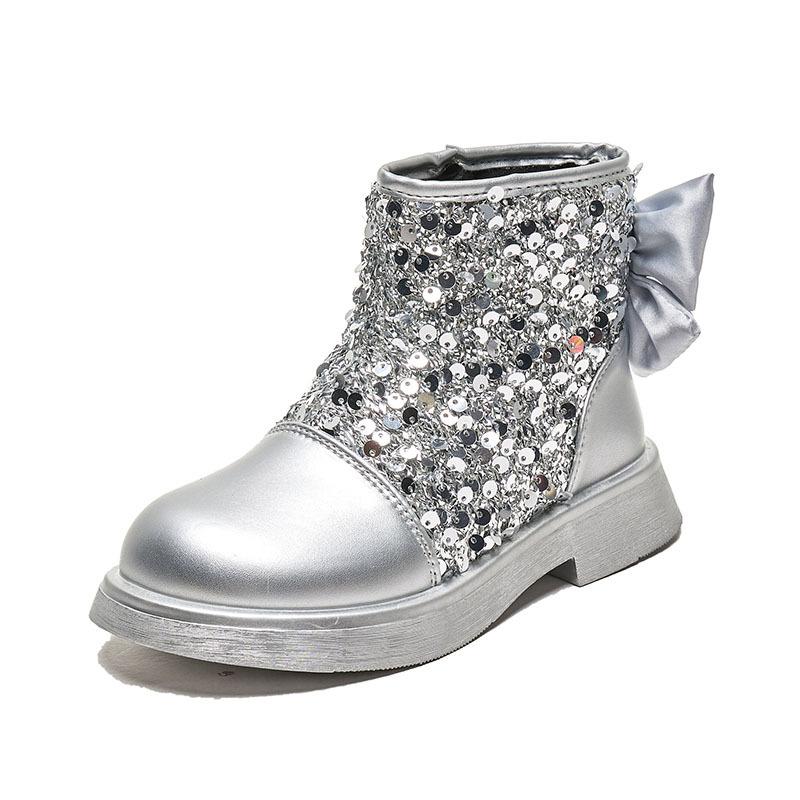 Bling Short Boots for Girls Round Toe Sequin Cloth Side Zipper Outdoors Shoes Thick Bottom Chunky Heel Kid Princess Boots I09133 26 серебряный
Bling Short Boots for Girls Round Toe Sequin Cloth Side Zipper Outdoors Shoes Thick Bottom Chunky Heel Kid Princess Boots I09133 26 серебряный