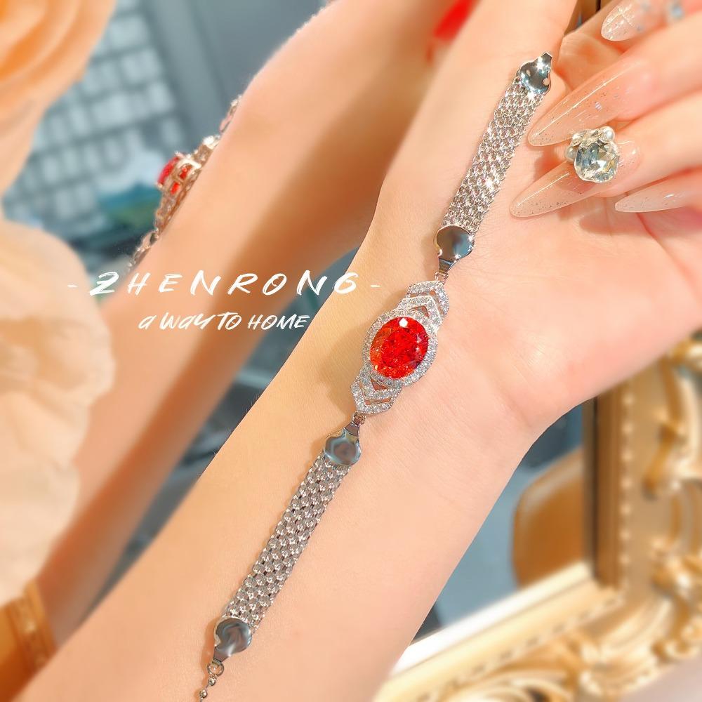 French Fashion High Carbon Diamond Bracelet Stylish Multicolor Nest Cut Zircon Retro Unique Charm Jewelry
French Fashion High Carbon Diamond Bracelet Stylish Multicolor Nest Cut Zircon Retro Unique Charm Jewelry