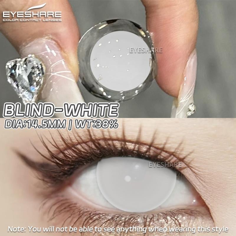 Eyeshare 1 пара контактных линз на Хэллоуин 14,5 мм «Слепой глаз» аниме годовые натуральные цветные контактные линзы
Eyeshare 1 пара контактных линз на Хэллоуин 14,5 мм «Слепой глаз» аниме годовые натуральные цветные контактные линзы