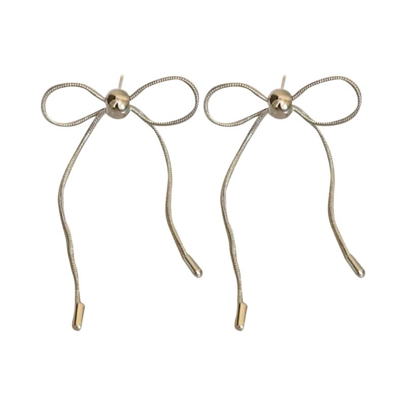 Bow Charm Jewelry Delicate Butterfly Necklace/Earrings Elegant Bowknot Pendant Adorment for Fashionable Women Girls
Bow Charm Jewelry Delicate Butterfly Necklace/Earrings Elegant Bowknot Pendant Adorment for Fashionable Women Girls