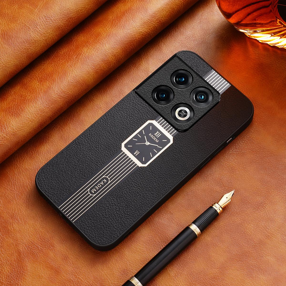 KADEM For OnePlus 10 Pro 5G Case Leather Coated TPU+Acrylic Shockproof Phone Cover Black
KADEM For OnePlus 10 Pro 5G Case Leather Coated TPU+Acrylic Shockproof Phone Cover Black