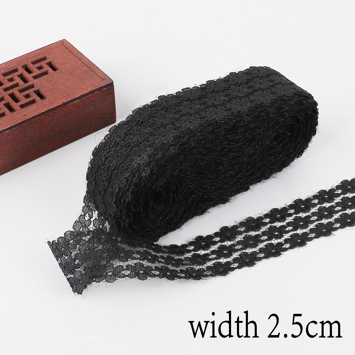 10 ярдов 2,5 см шириной Красивая кружевная отделка DIY Швейные аксессуары для одежды Ткань Свадебные платья Вечеринка Украшение Цветочная кружевная лента 2.5Cm Wide & 10 Size чёрный
10 ярдов 2,5 см шириной Красивая кружевная отделка DIY Швейные аксессуары для одежды Ткань Свадебные платья Вечеринка Украшение Цветочная кружевная лента 2.5Cm Wide & 10 Size чёрный