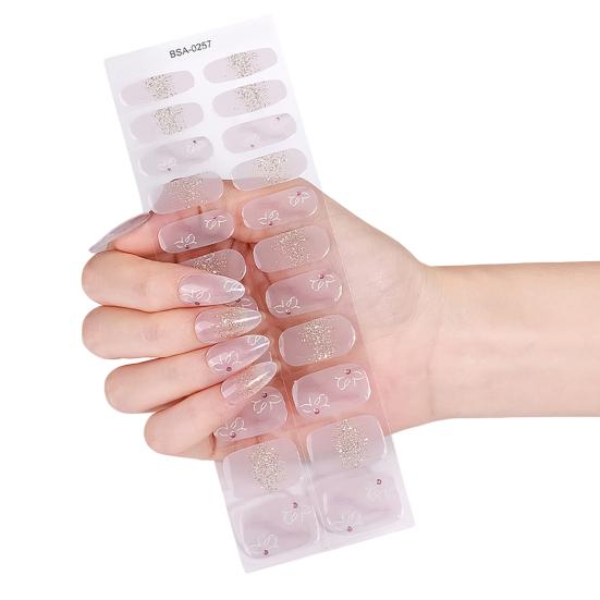 Гелевые полоски для ногтей с пилочкой Легко наносятся и снимаются Самоклеящиеся наклейки-декали для ногтей Женский домашний маникюр DIY Обёртки для ногтей 2
Гелевые полоски для ногтей с пилочкой Легко наносятся и снимаются Самоклеящиеся наклейки-декали для ногтей Женский домашний маникюр DIY Обёртки для ногтей 2