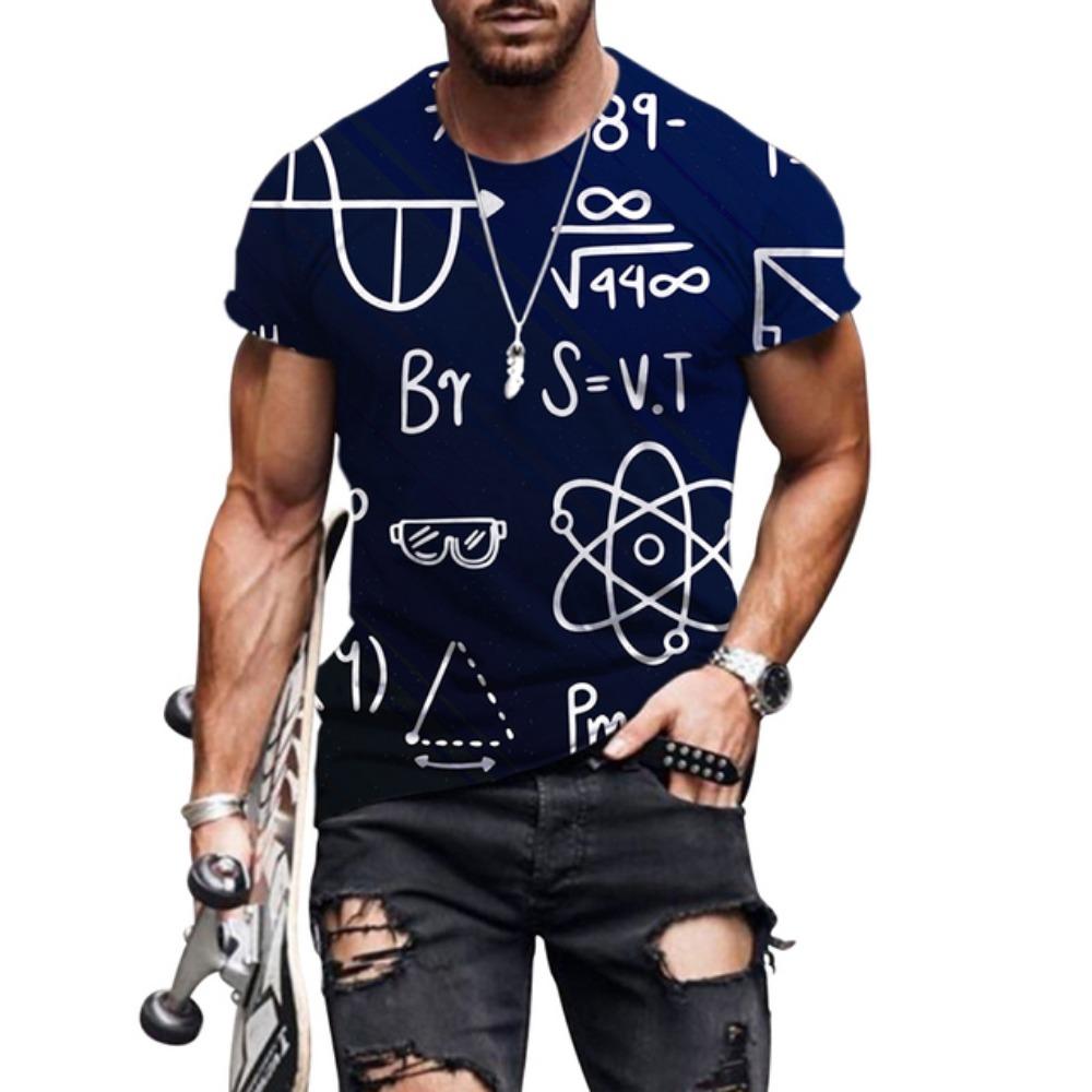2026 Mens T shirts Fashion New Summer Men Short Sleeve T-shirt Casual 3D mathematical formula Print Tshirt For Man Full Printed XS
2026 Mens T shirts Fashion New Summer Men Short Sleeve T-shirt Casual 3D mathematical formula Print Tshirt For Man Full Printed XS