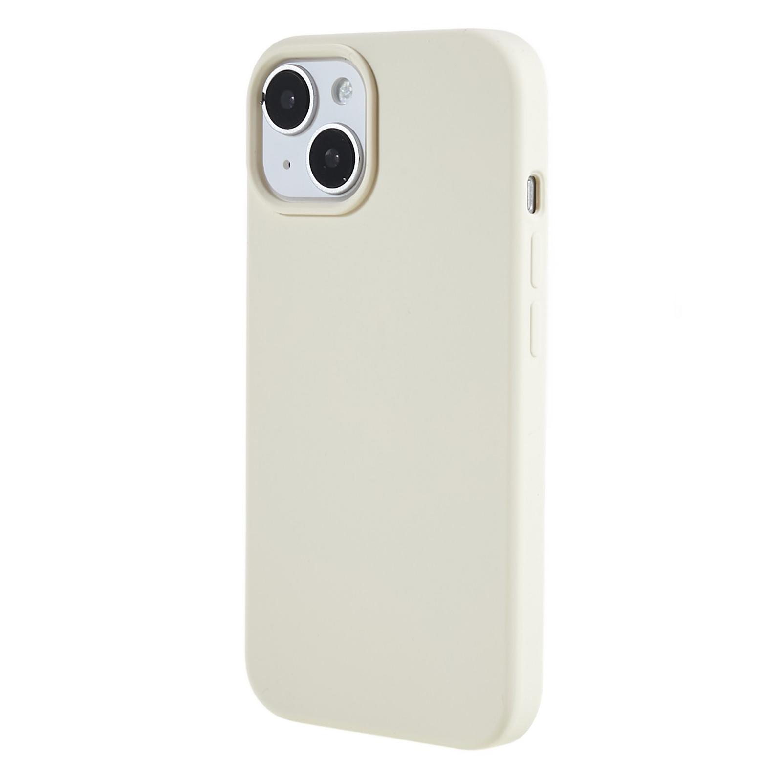 For iPhone 13 6.1 inch Shockproof Liquid Silicone Phone Case Back Protective Cover with Soft Lining White
For iPhone 13 6.1 inch Shockproof Liquid Silicone Phone Case Back Protective Cover with Soft Lining White