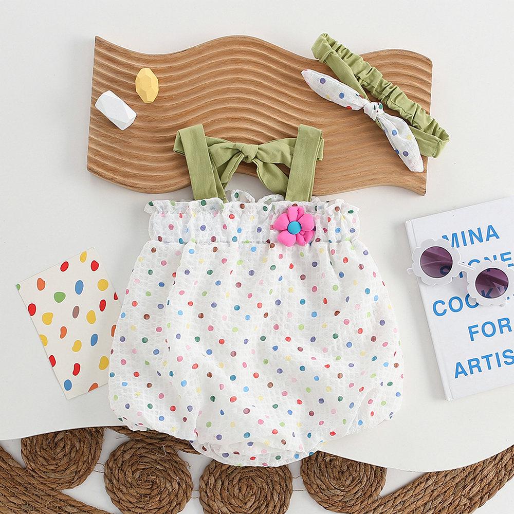 Летний комбинезон без рукавов для новорожденных - Милый боди для девочки с застежками в промежности 66 cm
Летний комбинезон без рукавов для новорожденных - Милый боди для девочки с застежками в промежности 66 cm