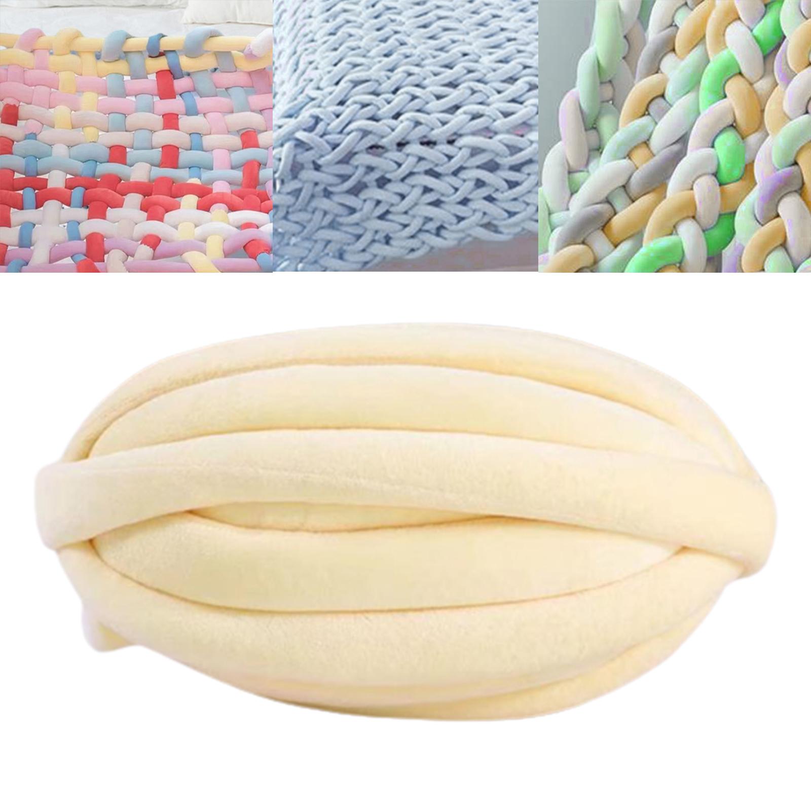 Chunky Yarn Bulky Yarn Tube Giant Nirn Filling Jumbo Tubular Nirn Arm Knitting Пряжа для светрів В’язання гачком Подушка Pet Bed молоко, білий колір
Chunky Yarn Bulky Yarn Tube Giant Nirn Filling Jumbo Tubular Nirn Arm Knitting Пряжа для светрів В’язання гачком Подушка Pet Bed молоко, білий колір