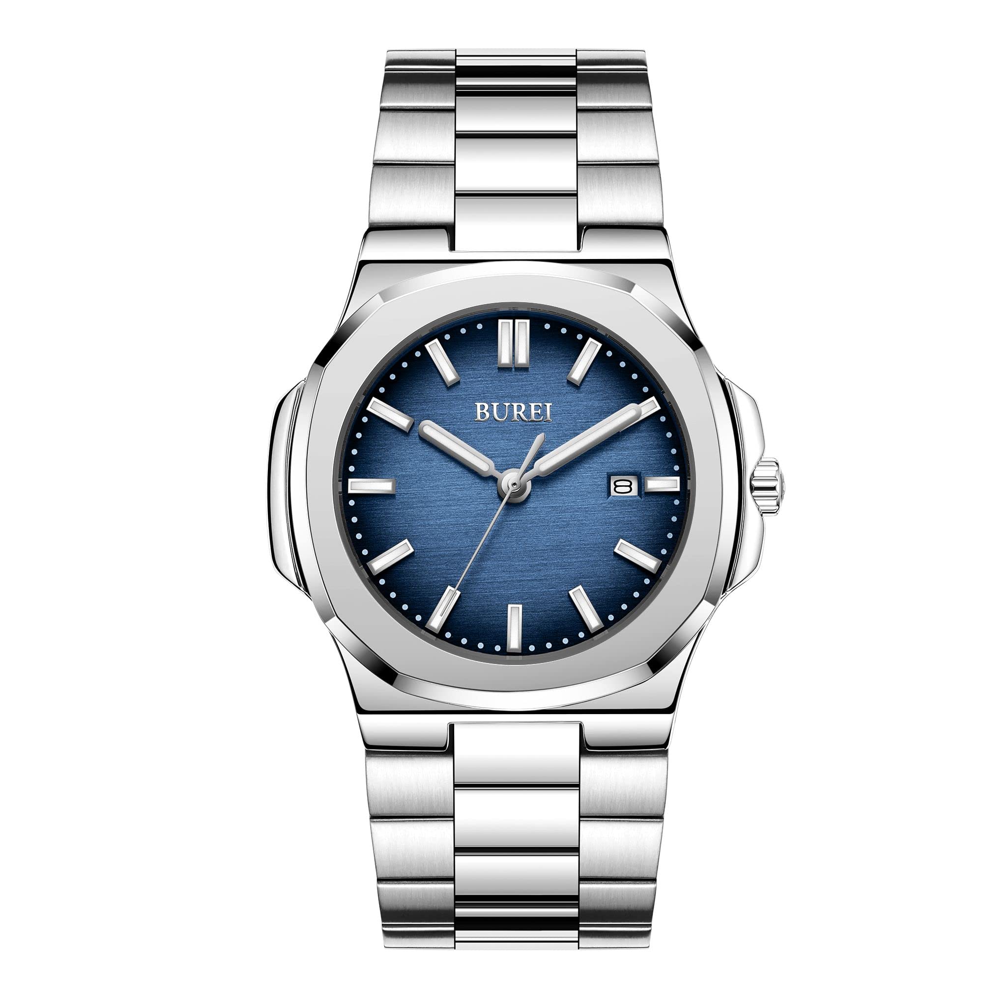 BUREI Watch Analog Quartz Simple Waterproof Black Arm Watch Popular Stylish Gentleman Business Casual Luminous Watch P Men s Men s
BUREI Watch Analog Quartz Simple Waterproof Black Arm Watch Popular Stylish Gentleman Business Casual Luminous Watch P Men s Men s