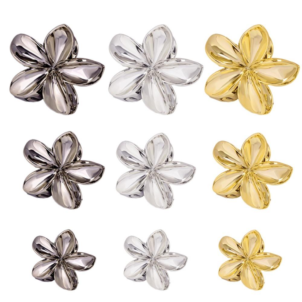 3pcs Large Small PVC Bauhinia Flower Hair Claw Clips for Women Girls Trendy Gold Silver Color Hairpin Accessories Styling Gifts
3pcs Large Small PVC Bauhinia Flower Hair Claw Clips for Women Girls Trendy Gold Silver Color Hairpin Accessories Styling Gifts