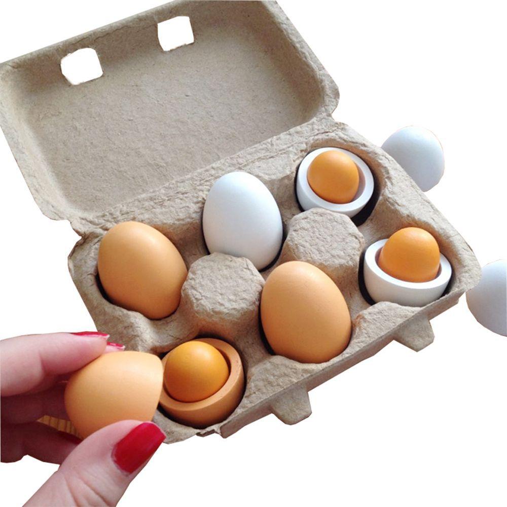 Wooden Eggs Kid Child Pretend Play Toy Set Yolk Kitchen Cooking Preschool Educational Wooden Toys різнокольоровий
Wooden Eggs Kid Child Pretend Play Toy Set Yolk Kitchen Cooking Preschool Educational Wooden Toys різнокольоровий