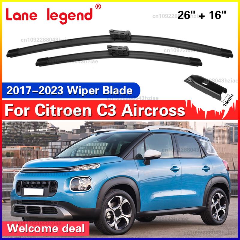 Car Windshield Wiper Blades Fit For Citroen C3 Aircross 2017- Wiper Blades Soft Rubber Auto Front Windscreen 2018 Citroen C3 Aircross
Car Windshield Wiper Blades Fit For Citroen C3 Aircross 2017- Wiper Blades Soft Rubber Auto Front Windscreen 2018 Citroen C3 Aircross