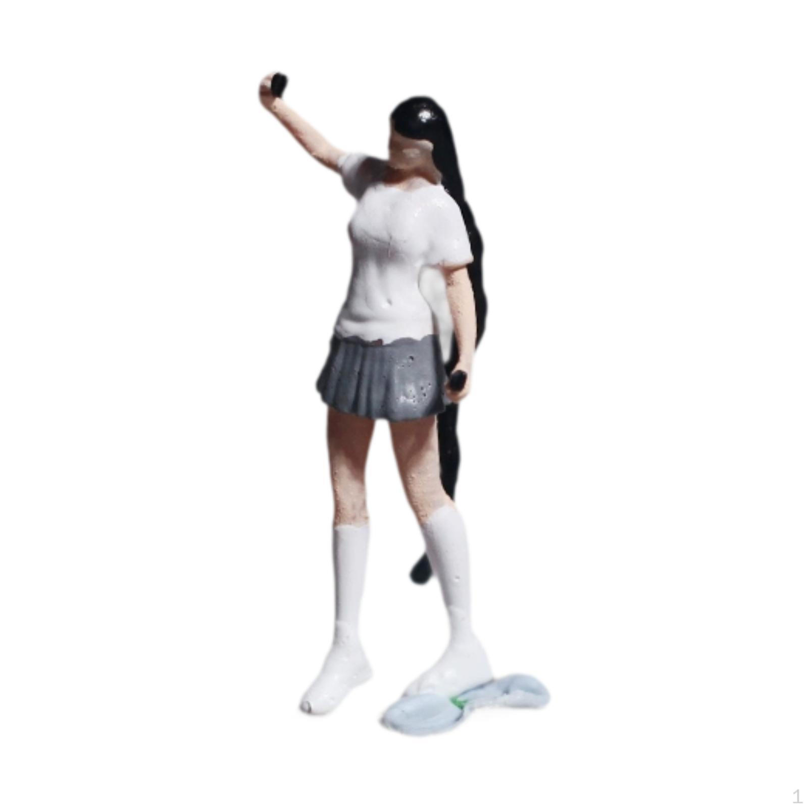 1/64 Фигурки Модель Ручная роспись Фигурафотография Пейзаж Декор Мини Кукла White top female
1/64 Фигурки Модель Ручная роспись Фигурафотография Пейзаж Декор Мини Кукла White top female