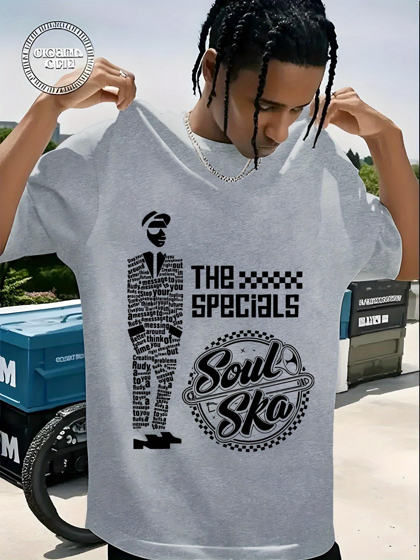 Lightweight Graphic T-shirt with THE SPECIALS & SOUL SKO Text XXL
Lightweight Graphic T-shirt with THE SPECIALS & SOUL SKO Text XXL