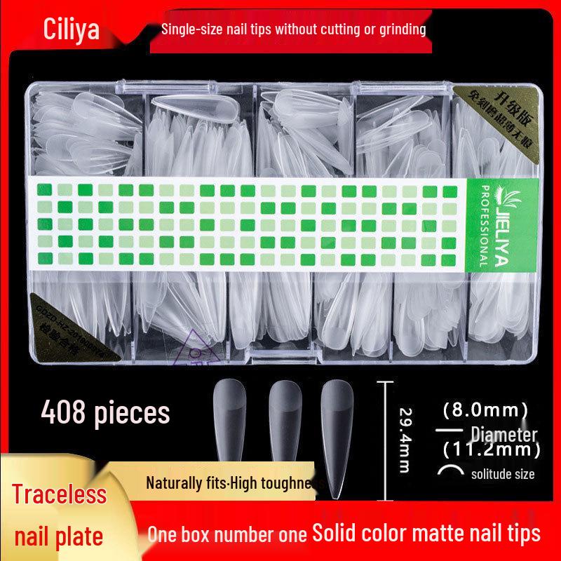 Ultra-Thin Traceless Small Nail Tips - Frosted, Half/Full Stick, Salon Refill Option
Ultra-Thin Traceless Small Nail Tips - Frosted, Half/Full Stick, Salon Refill Option