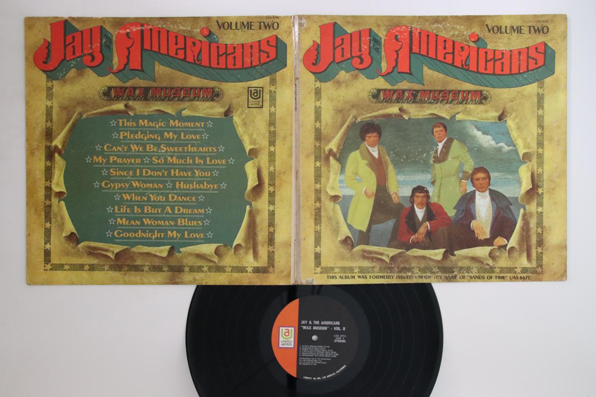 LP Record JAY & THE AMERICANS - Wax Museum Volume Two UAS6751 UNITED ARTISTS 1970 US Rock Used
LP Record JAY & THE AMERICANS - Wax Museum Volume Two UAS6751 UNITED ARTISTS 1970 US Rock Used