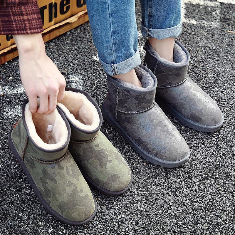 2025 Men s Camouflage Waterproof Cowhide Snow Boots, Low-Top Winter Warmth, Unisex Cotton-Insulated Short Boots 42 серый/камуфляжный
2025 Men s Camouflage Waterproof Cowhide Snow Boots, Low-Top Winter Warmth, Unisex Cotton-Insulated Short Boots 42 серый/камуфляжный