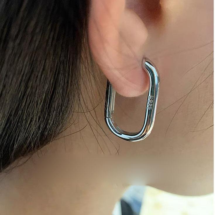 BF CLUB 925 Sterling Silver Vintage Earrings For Women Trendy Gold Rectangle Earring Jewelry Prevent Allergy Party Accessories
BF CLUB 925 Sterling Silver Vintage Earrings For Women Trendy Gold Rectangle Earring Jewelry Prevent Allergy Party Accessories