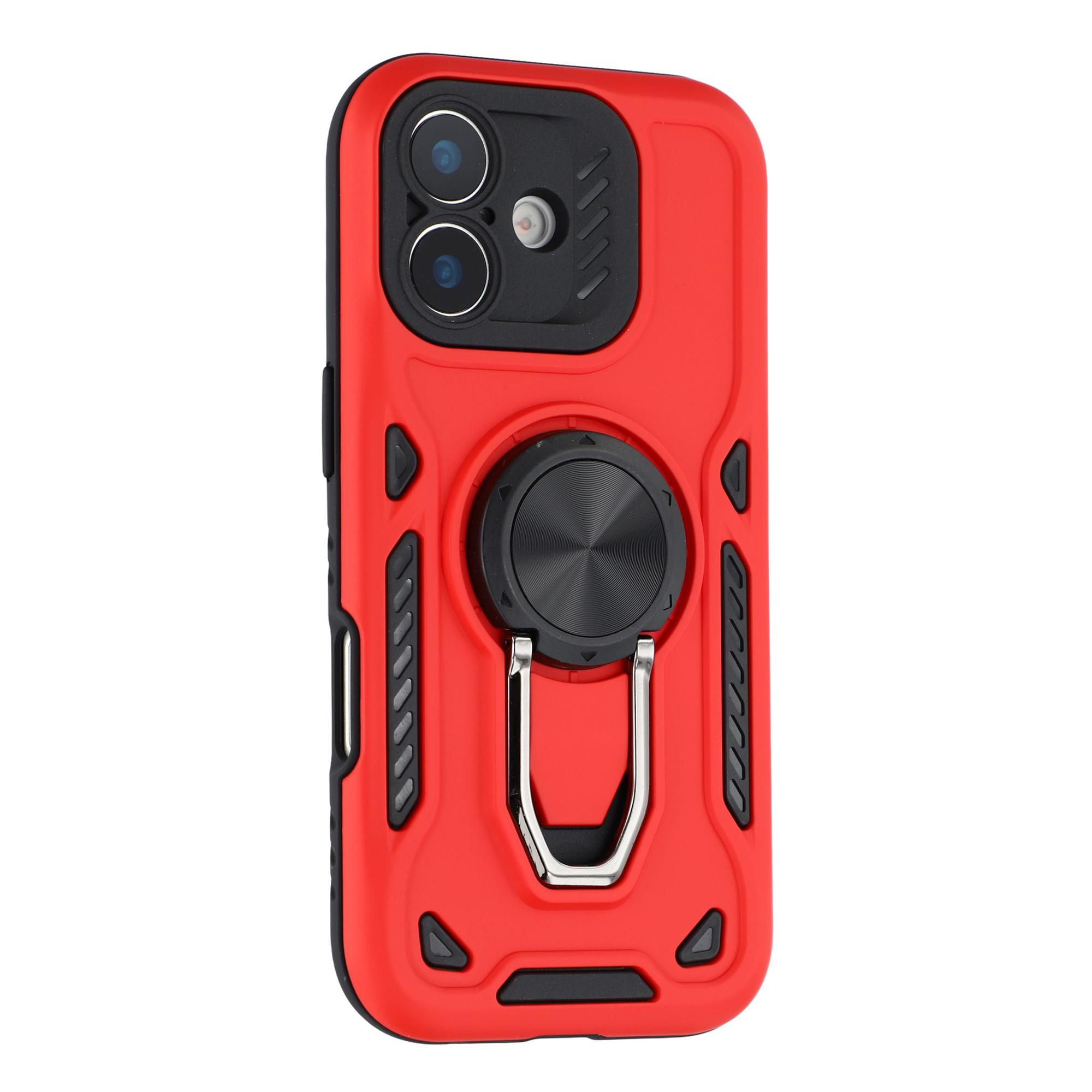 For iPhone 16 Plus Case with Kickstand Shockproof TPU+PC Phone Back Cover Red
For iPhone 16 Plus Case with Kickstand Shockproof TPU+PC Phone Back Cover Red