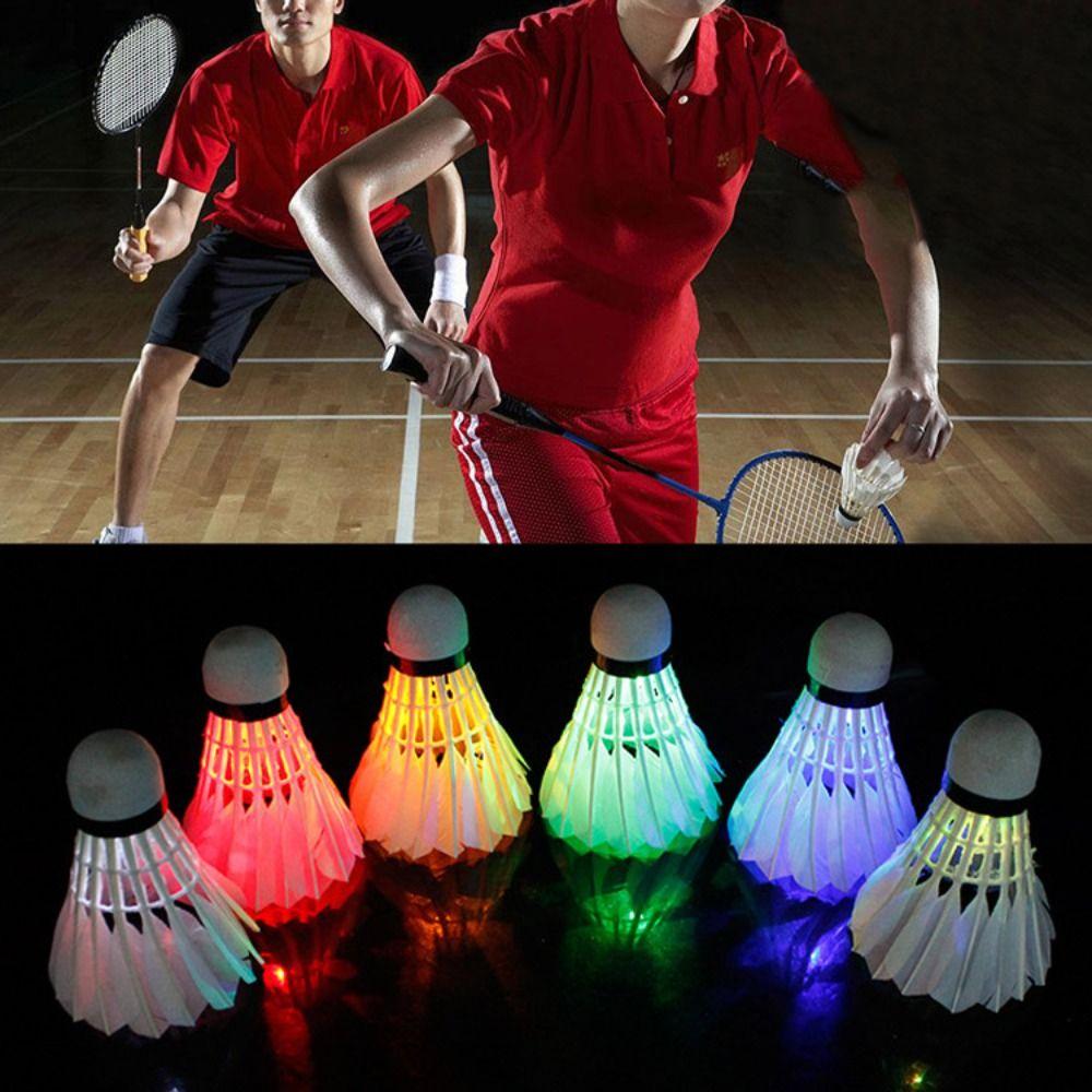 High Elasticity Goose Feather Shuttlecock LED Lamp Lighting Badminton Coloful Glowing Ball
High Elasticity Goose Feather Shuttlecock LED Lamp Lighting Badminton Coloful Glowing Ball