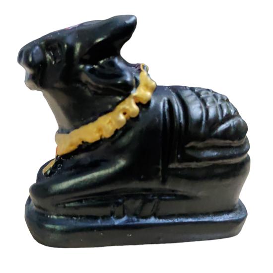 Indian Traditional Nandi Bull Black Color For Temple Showpiece G318 Zr-1402
Indian Traditional Nandi Bull Black Color For Temple Showpiece G318 Zr-1402