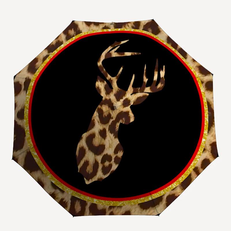 1pc Leopard Print Deer Head Folding Umbrella | Elegant Design, Fashionable Accessory, Durable Construction, Sturdy Ribs yy251107023
1pc Leopard Print Deer Head Folding Umbrella | Elegant Design, Fashionable Accessory, Durable Construction, Sturdy Ribs yy251107023