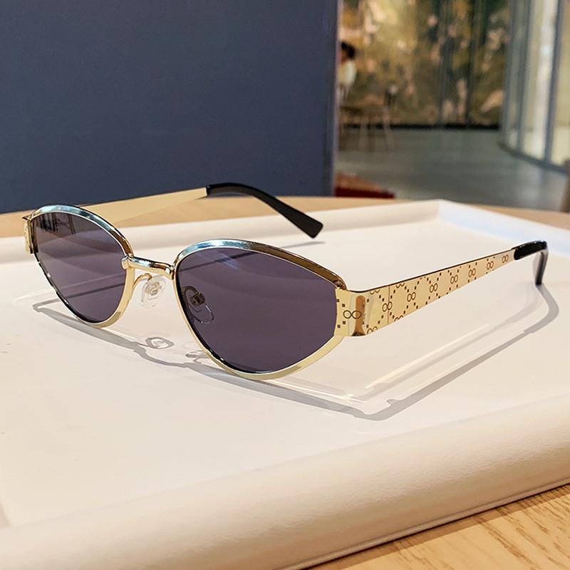 Fashion Metal Cat Eye Sunglasses For Women With Uv400 Protection For Summer Outings BrightGoldFullGray
Fashion Metal Cat Eye Sunglasses For Women With Uv400 Protection For Summer Outings BrightGoldFullGray